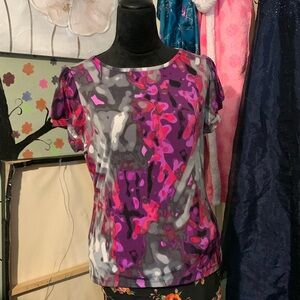 Worthington Patterned Blouse